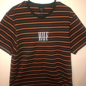 HUF WORLDWIDE Multi Striped Tee